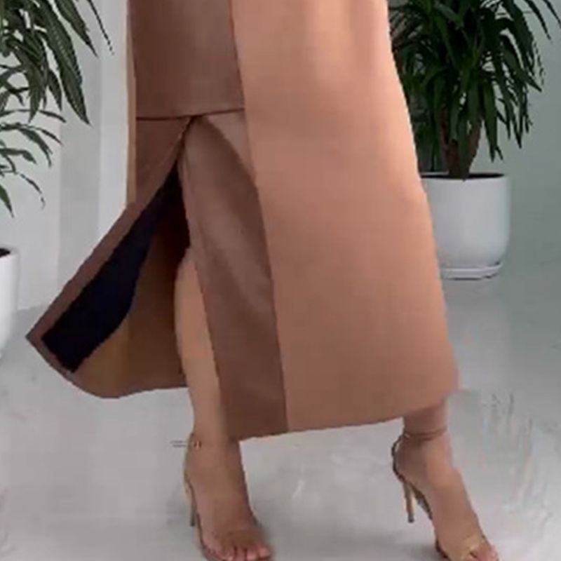 Dralvina™ patchwork dress with pockets